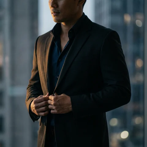 Merapikan blazer